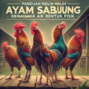 Panduan Memilih Ayam Sabung Terbaik Berdasarkan Warna dan Bentuk Fisik